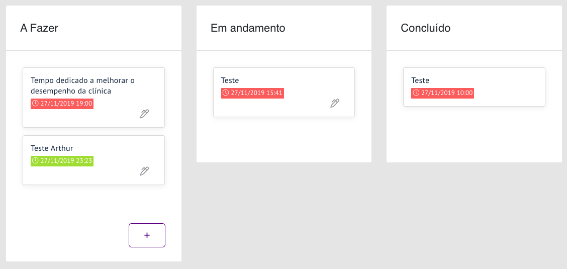 Kanban de Tarefas
